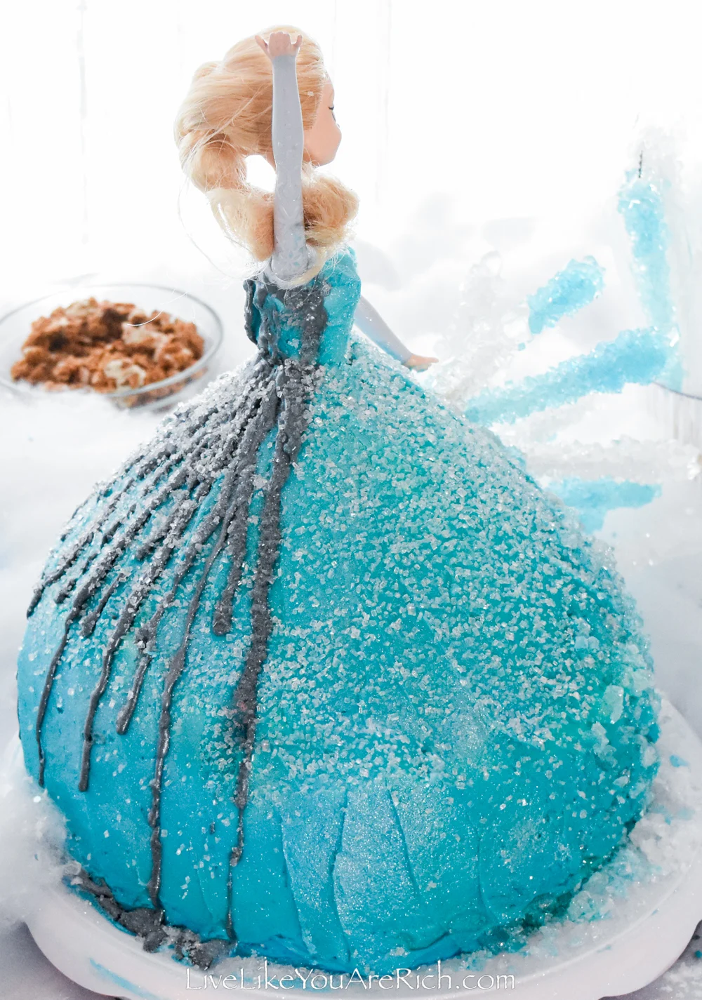 Anna Barbie Cake from the Movie Frozen - Live Like You Are Rich