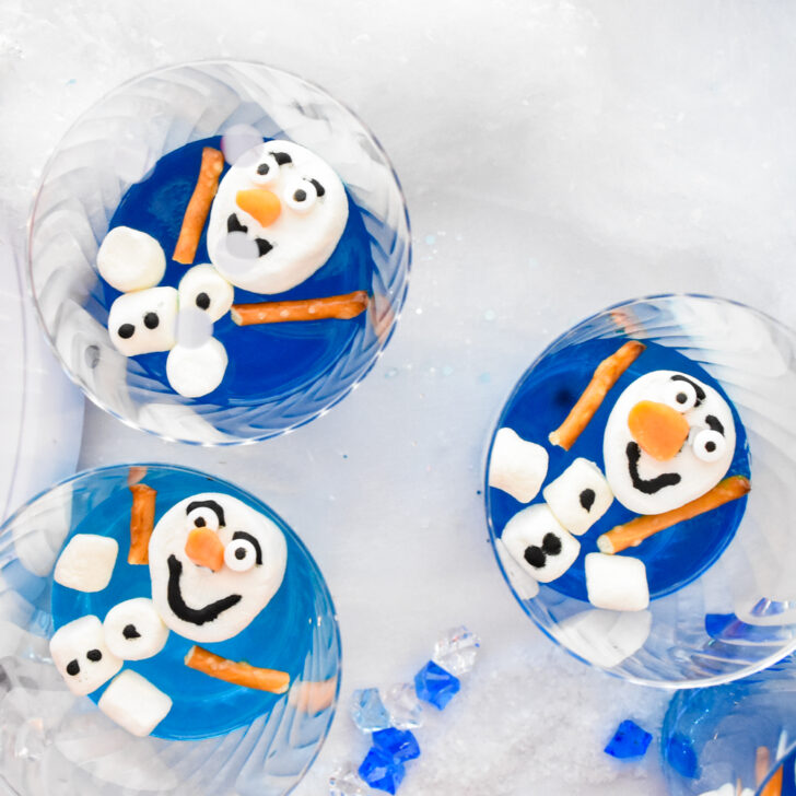 Summer Snowman Olaf Jellos from the Movie Frozen