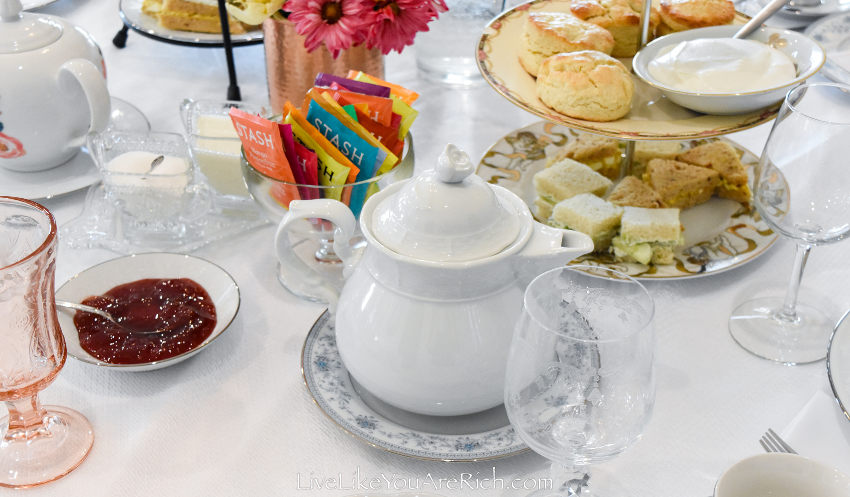 Authentic Afternoon Tea Bridal Shower