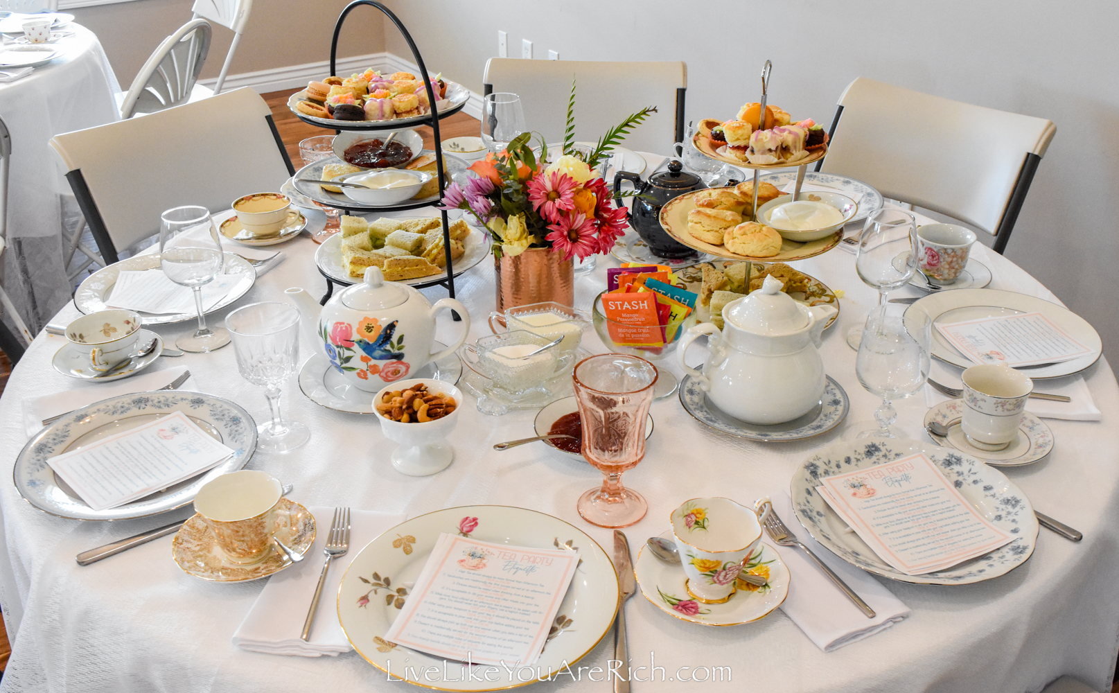 Authentic Afternoon Tea Bridal Shower