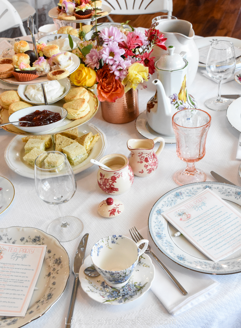 Authentic Afternoon Tea Bridal Shower