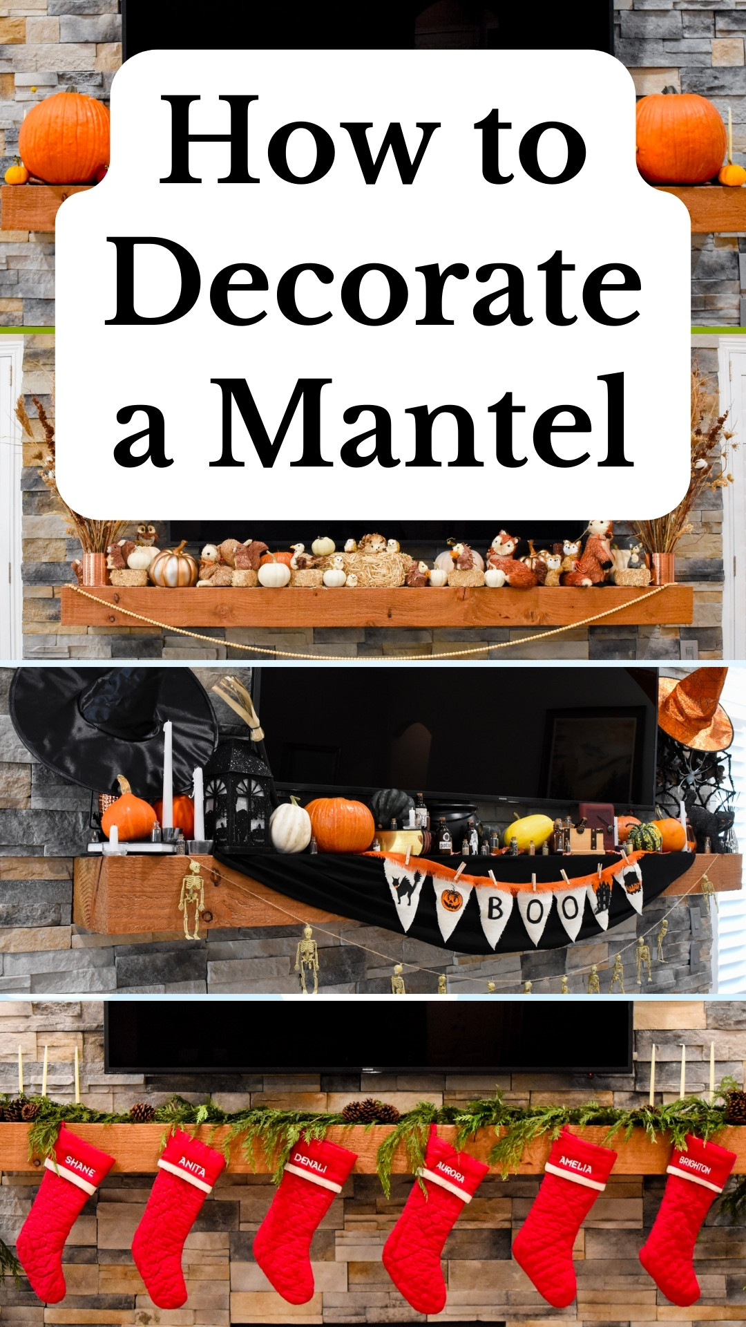 How to Decorate a Mantel