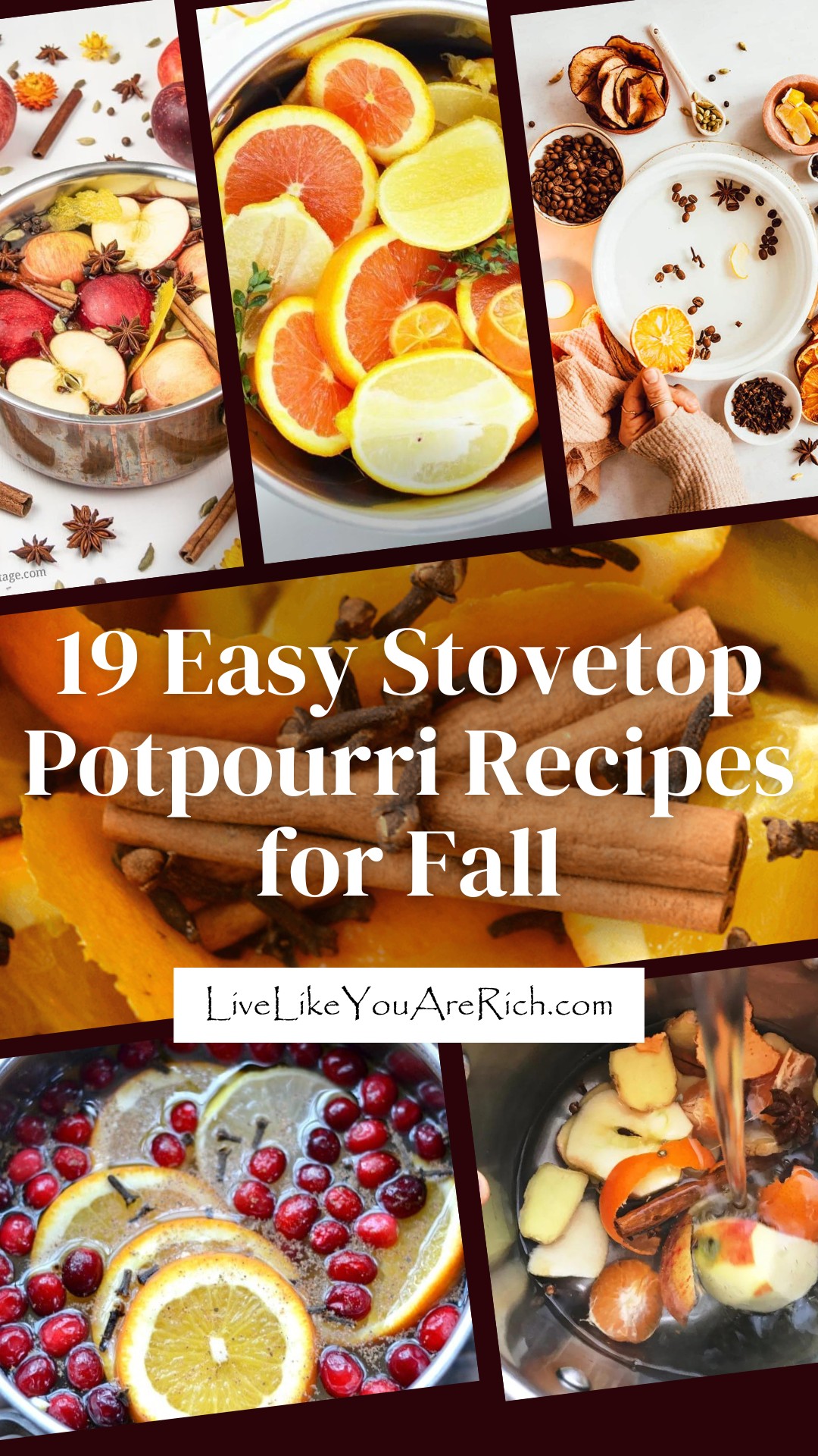 19 Easy Stovetop Potpourri Recipes for Fall