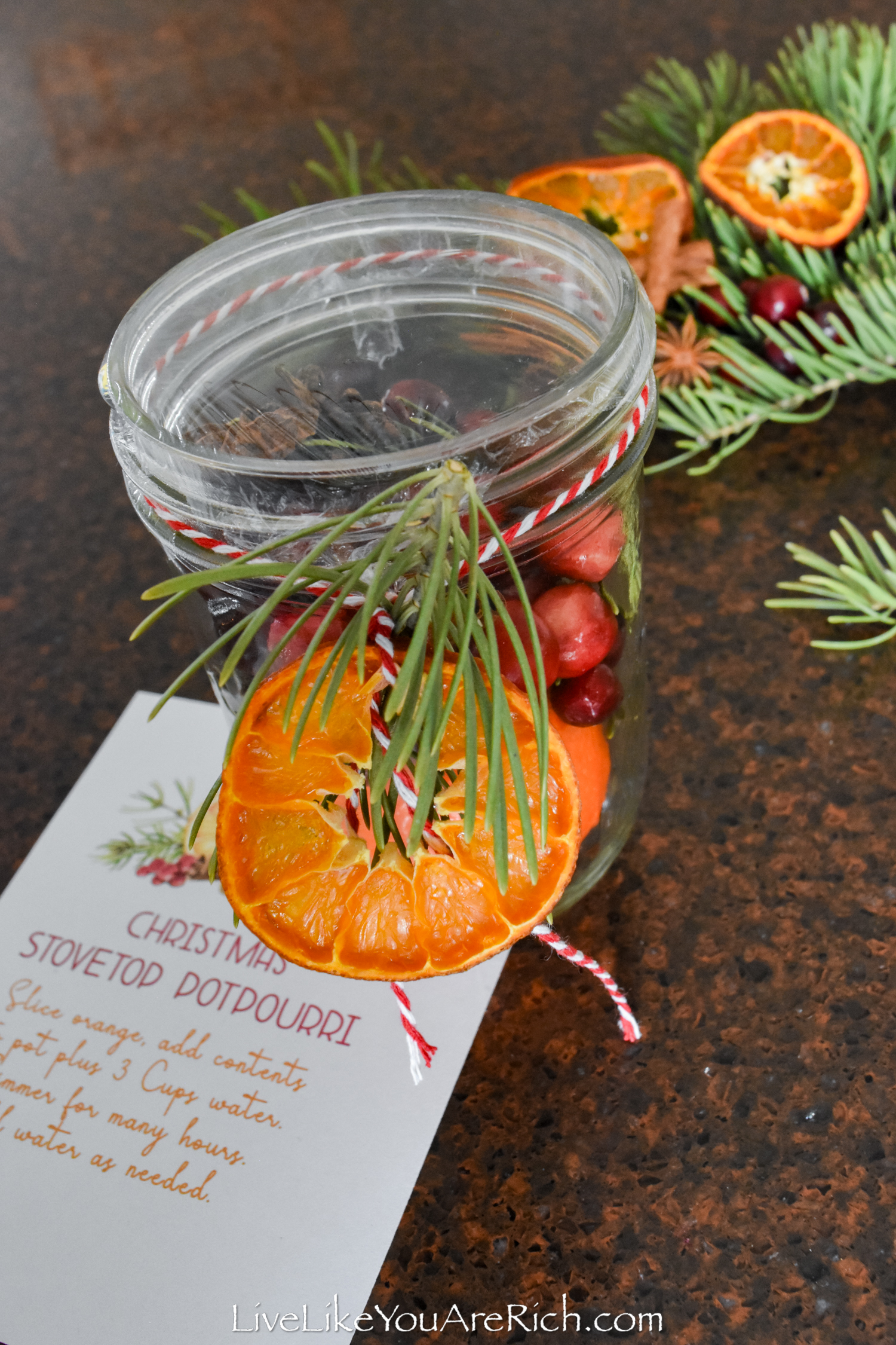 Holiday Stovetop Potpourri - Christmas Gifts For Neighbors!