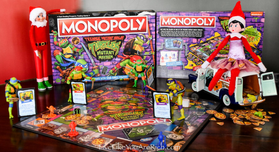 Elf on the Shelf: Teenage Mutant Ninja Turtles Monopoly - Live Like You ...