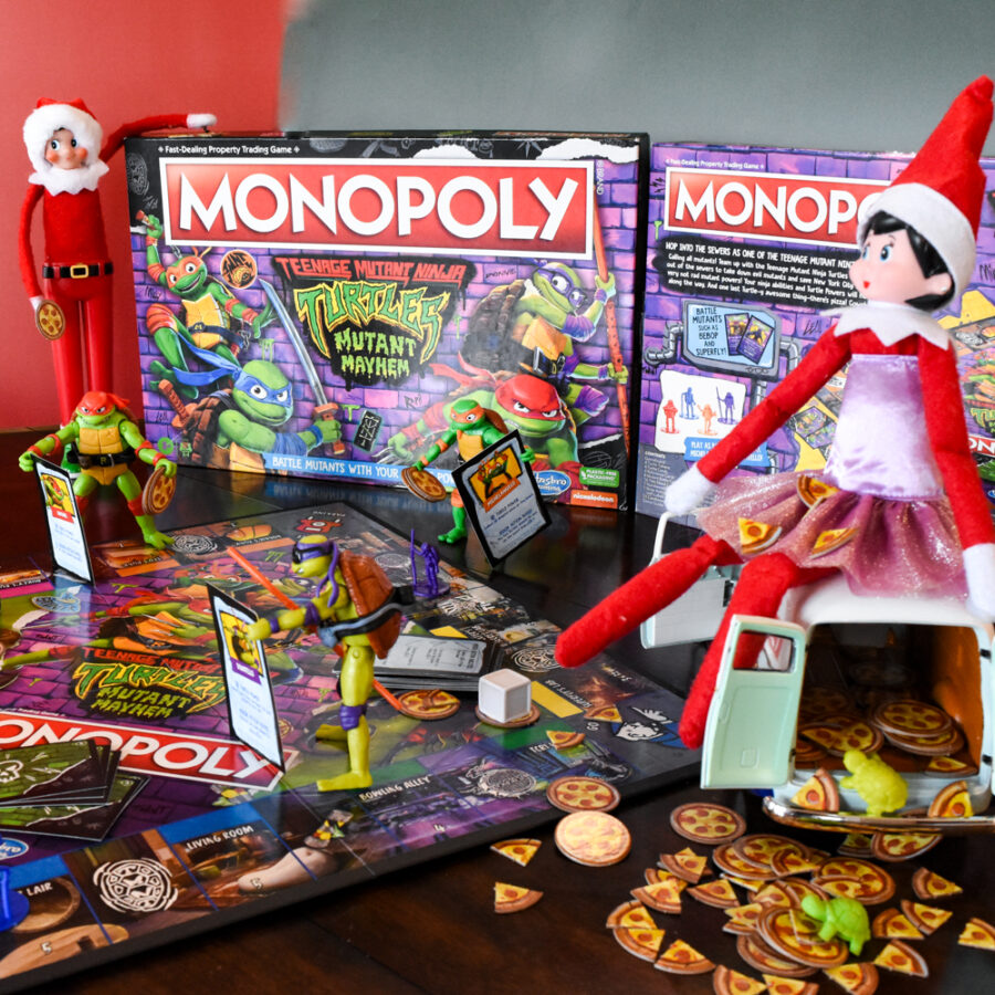 Elf on the Shelf: Teenage Mutant Ninja Turtles Monopoly