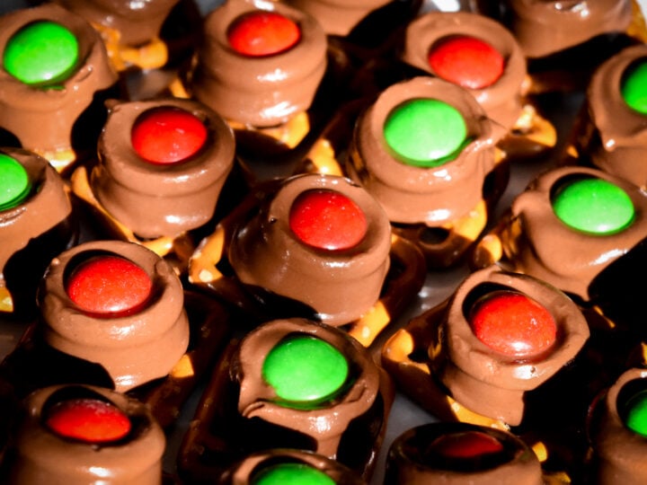 M&M and Rolo Pretzels