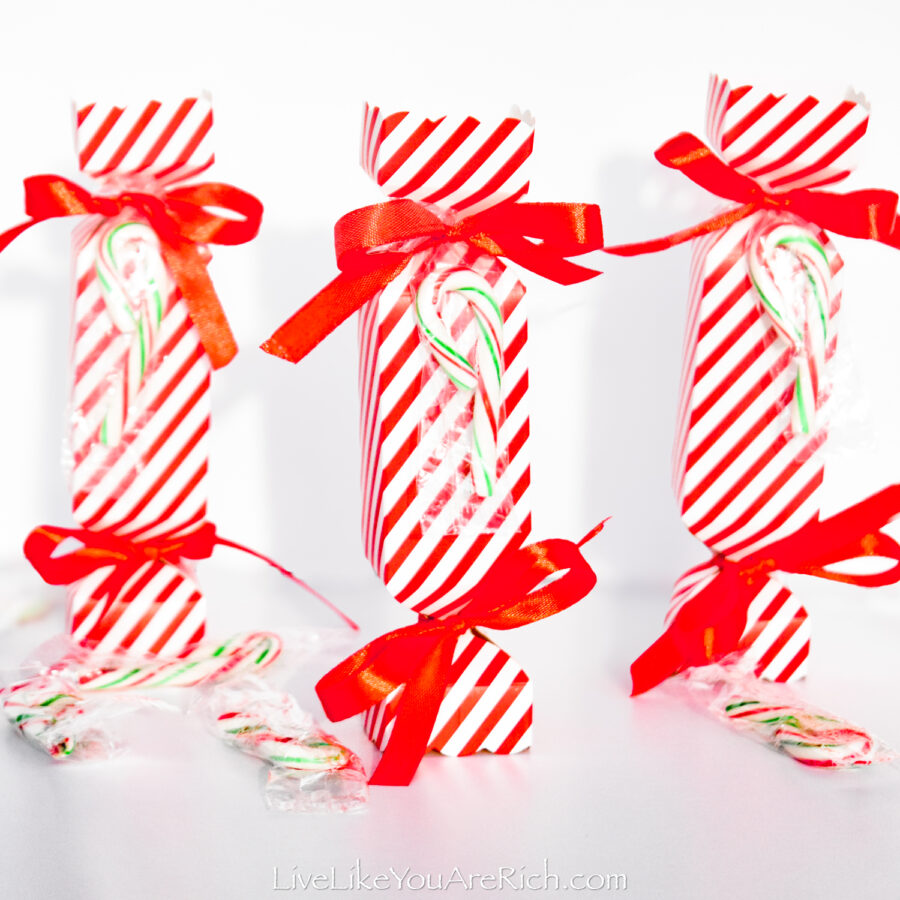 Neighbor Christmas Gift: Candy Canes