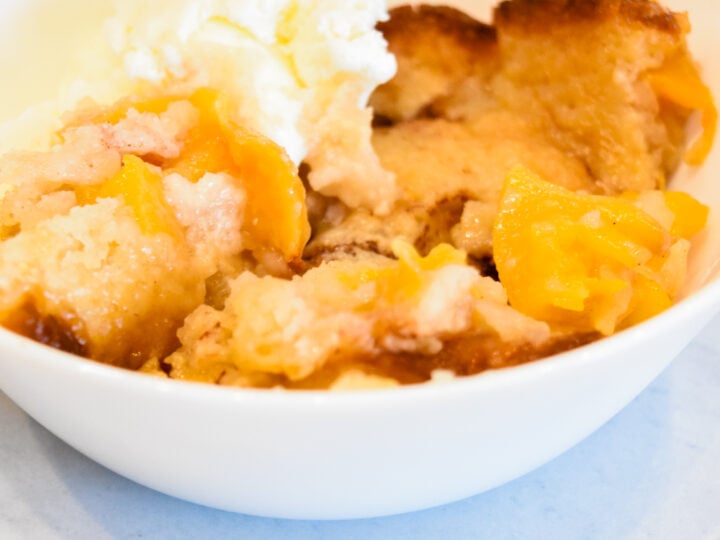 Canned Peaches Peach Cobbler Recipe