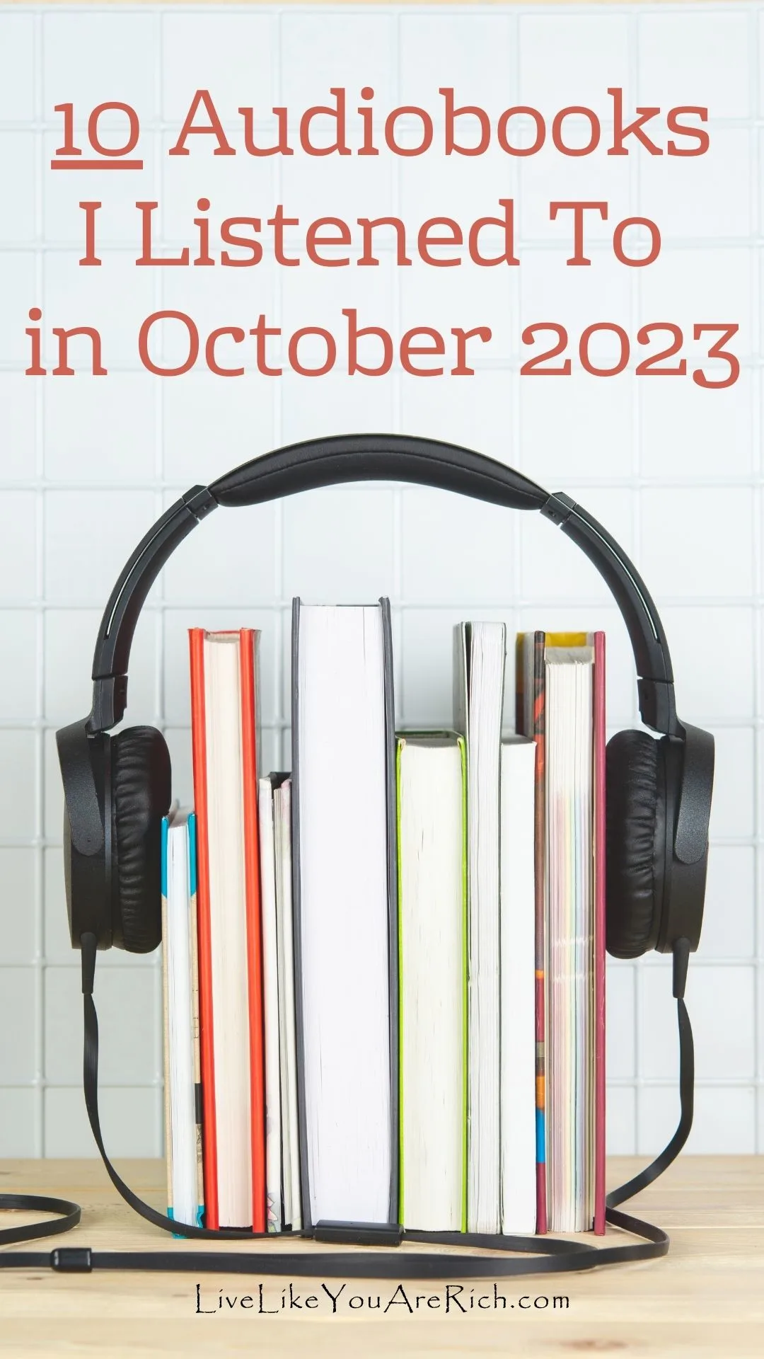 10 Audiobooks I Listened to in October 2023