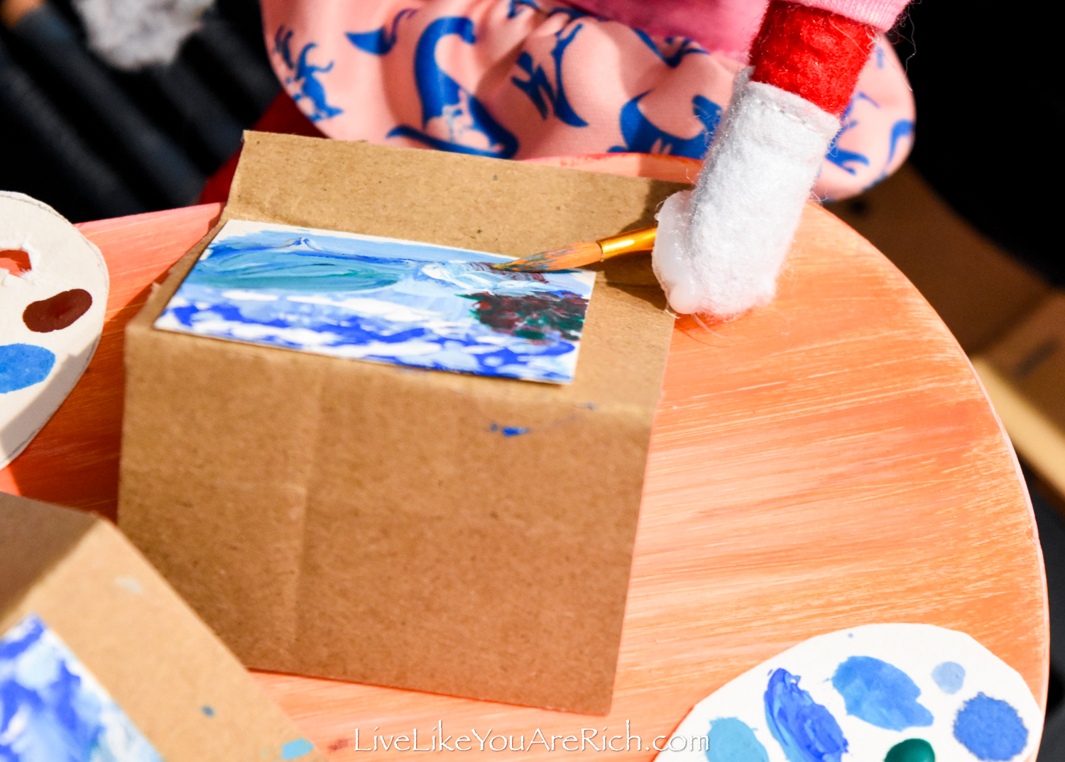 Elf on the Shelf: Bob Ross Painting Party