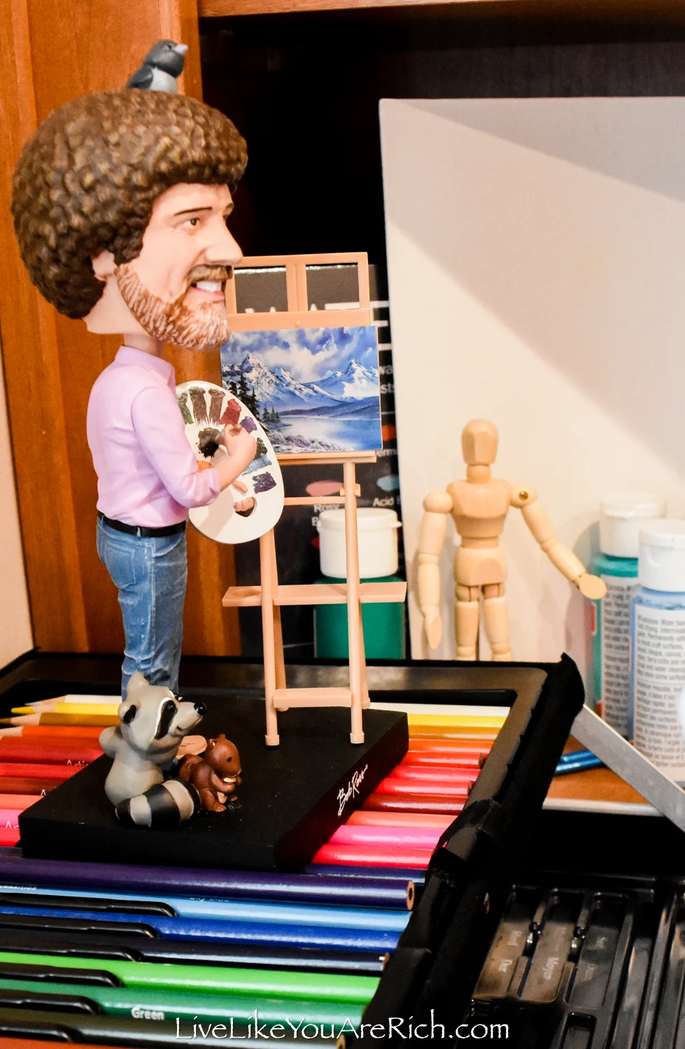 Elf on the Shelf: Bob Ross Painting Party