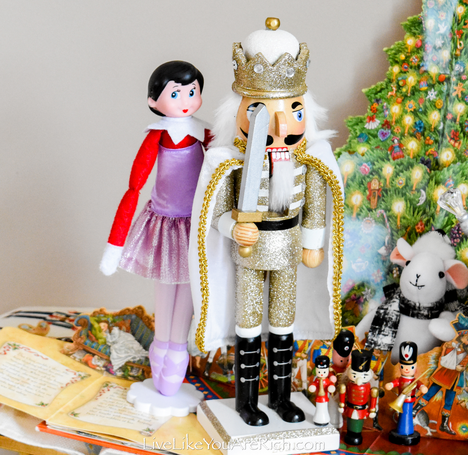 Elf on the Shelf: Nutcracker Scene