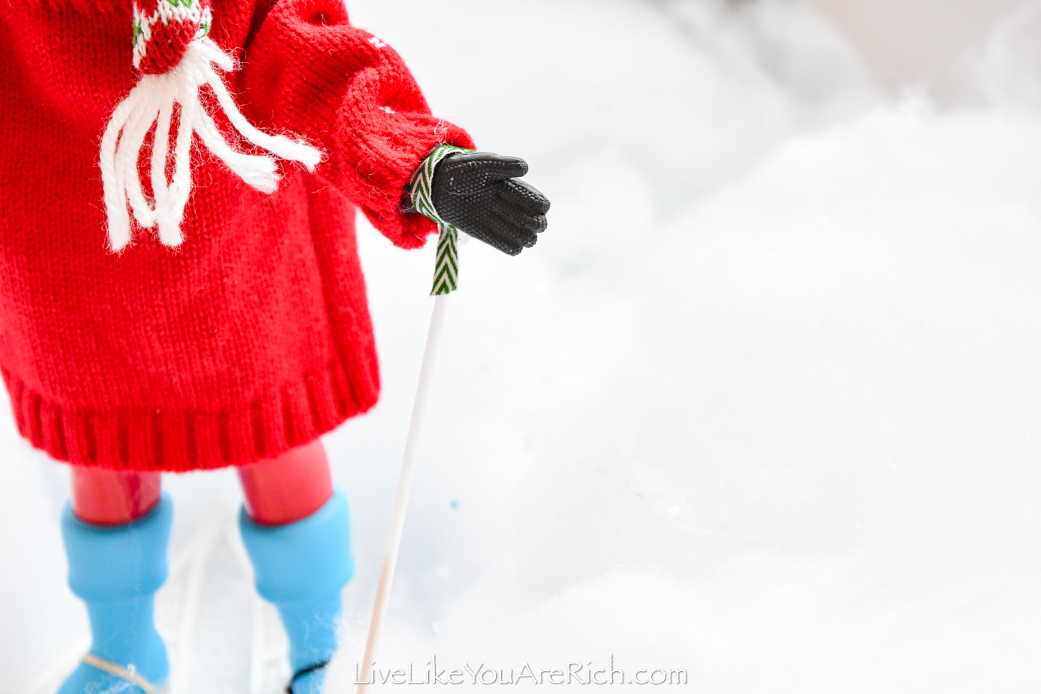 Elf on the Shelf: Snowshoeing