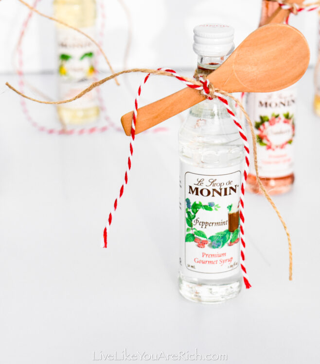 Neighbor Christmas Gift: Mini Gourmet Flavoring - Live Like You Are Rich