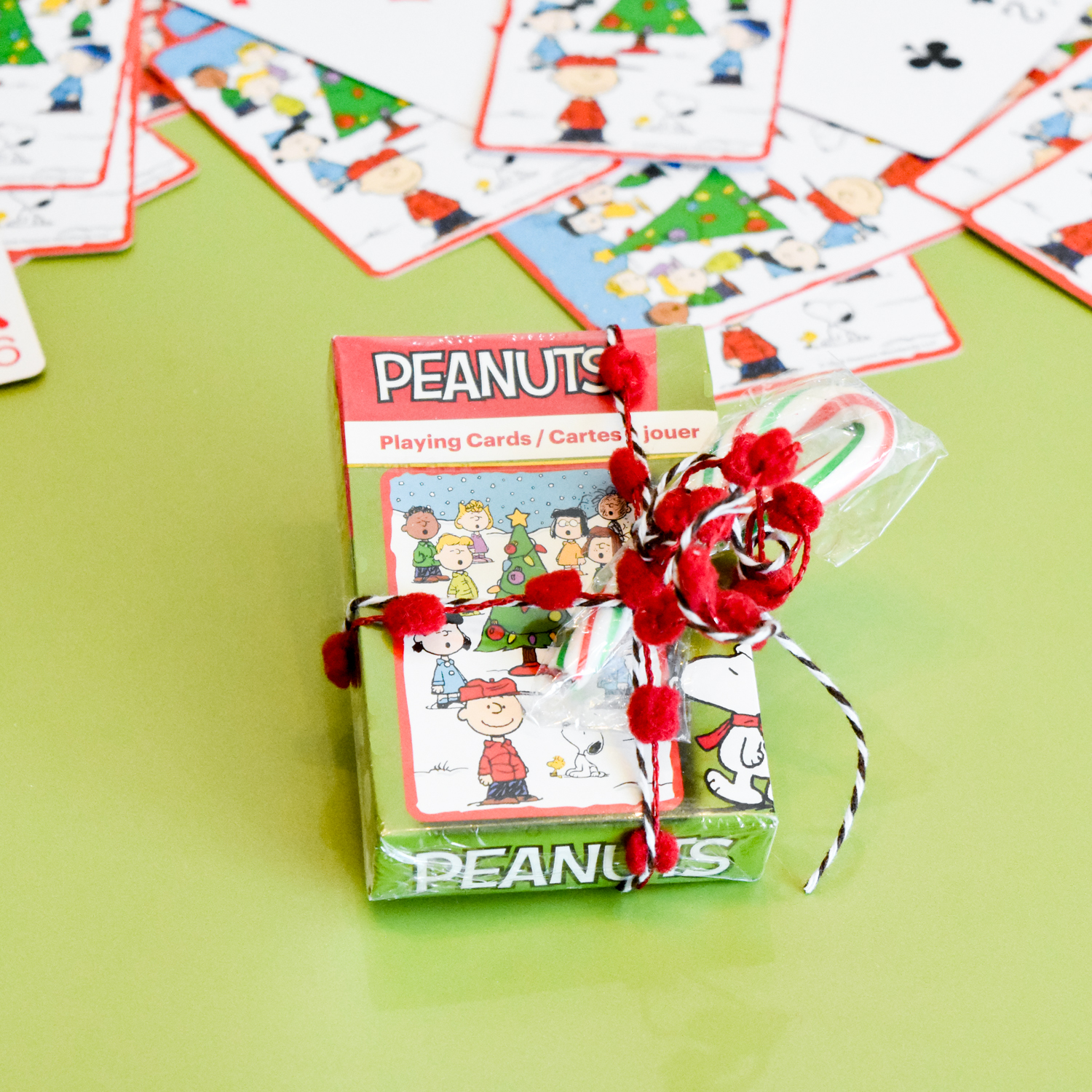 Neighbor Christmas Gift: Playing Cards Plus Reindeer Games Printable