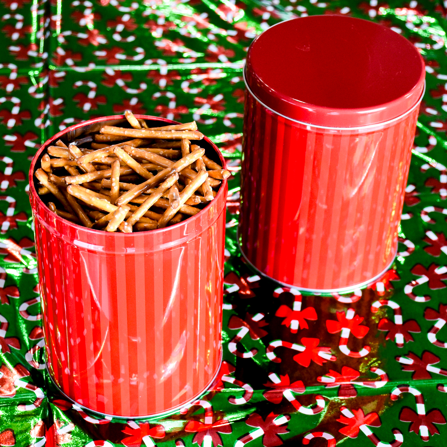 Neighbor Christmas Gift: Pretzel Sticks