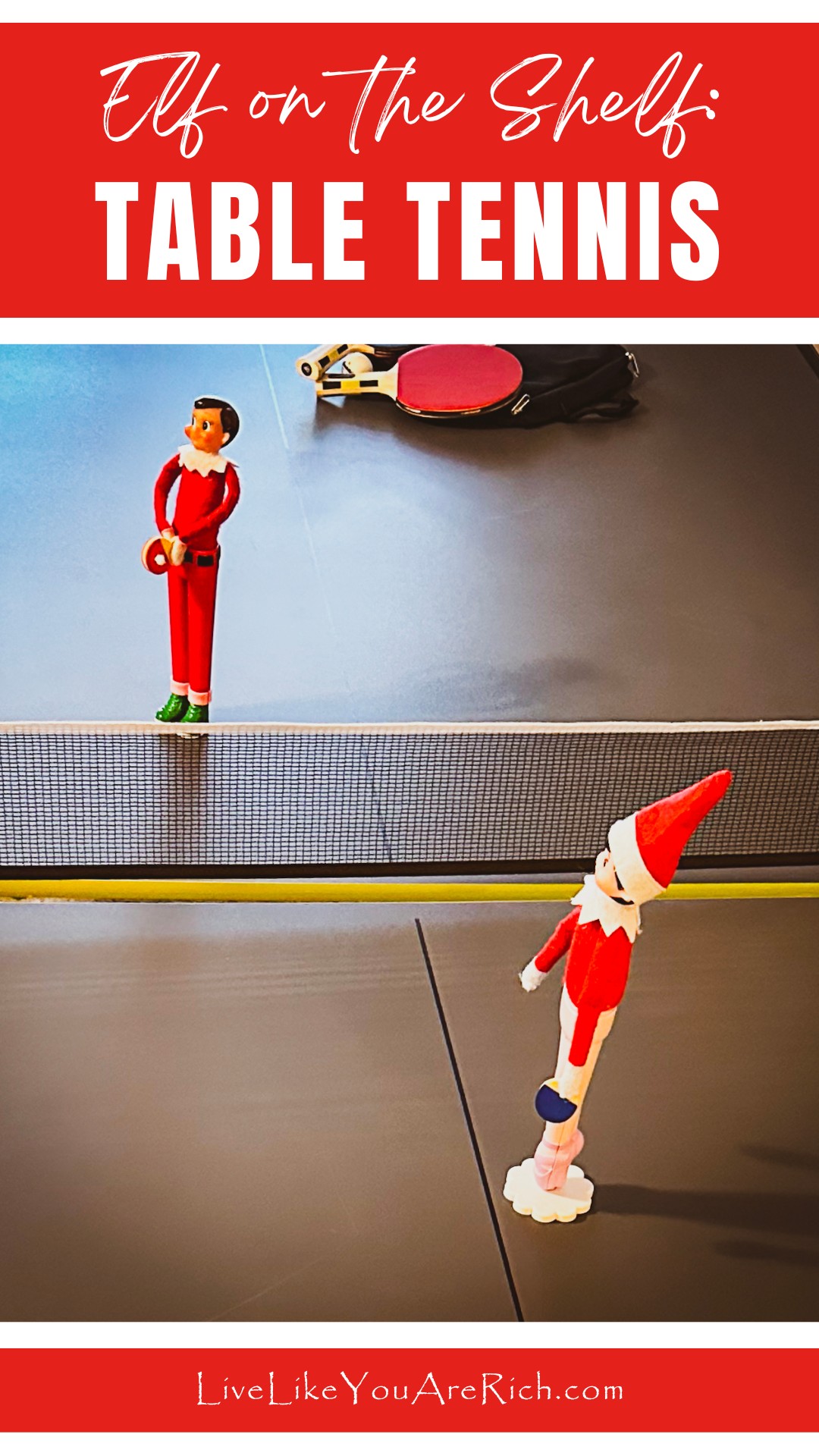 Elf on the Shelf: Table Tennis