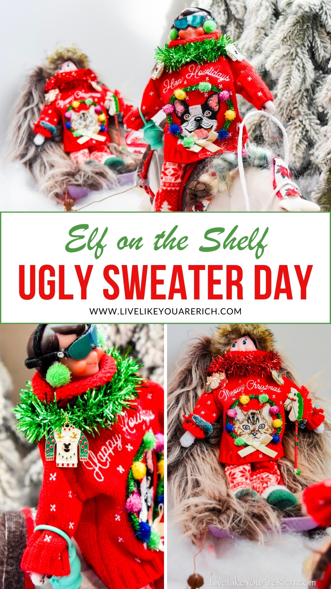 Elf on the Shelf: Ugly Sweater Day
