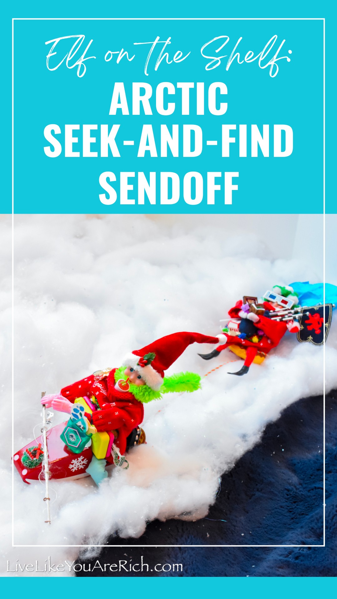 Elf on the Shelf: Arctic Seek-and-Find Sendoff