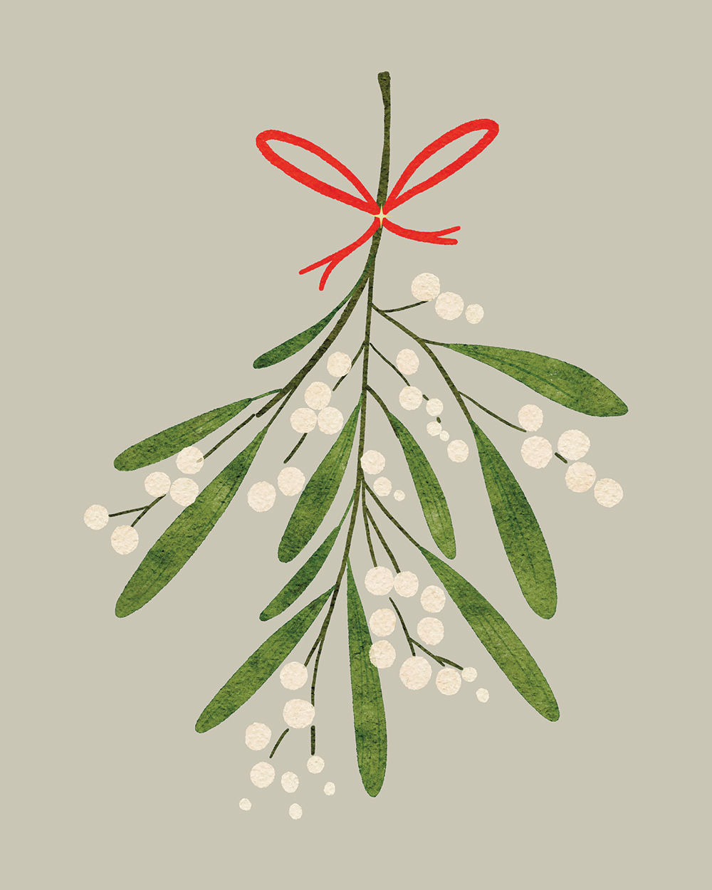 Neighbor Christmas Gift: Magnetic-Mistletoe Plus Free Printable