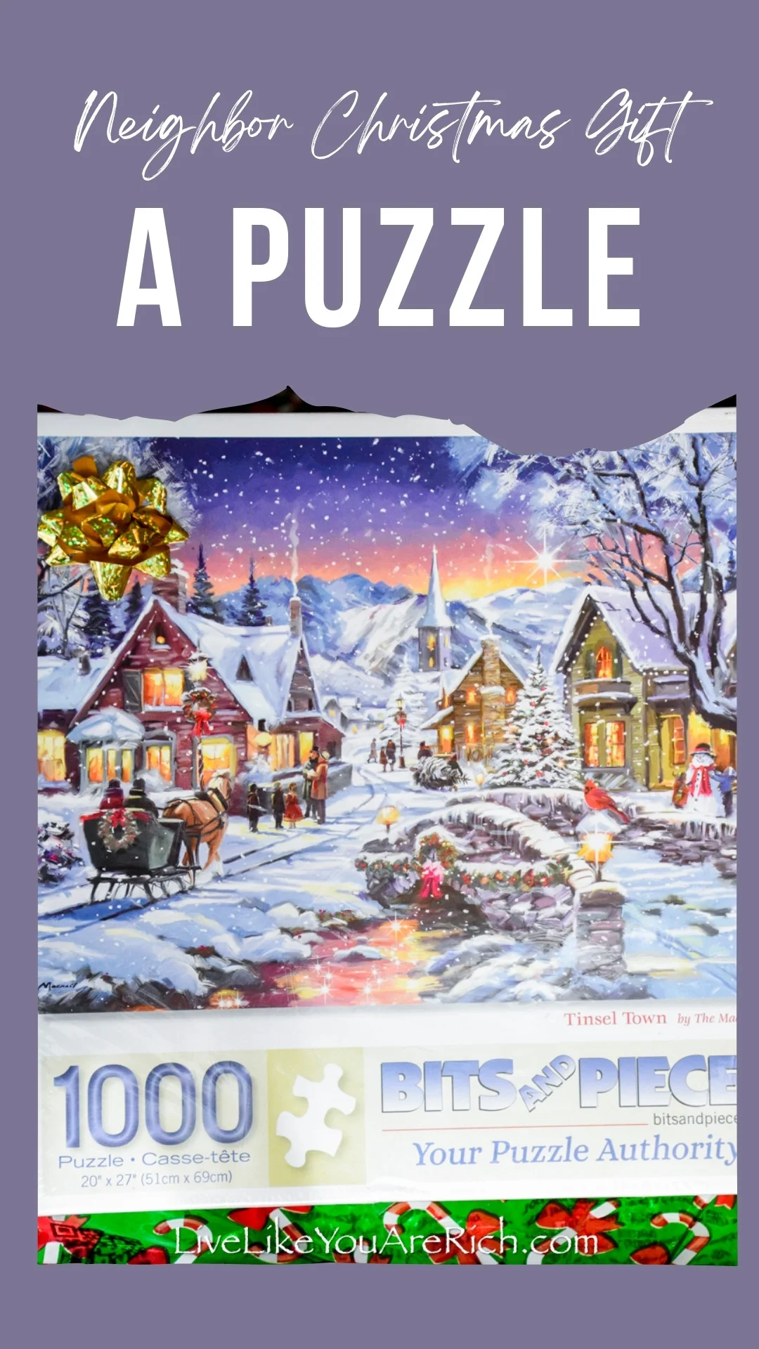 Neighbor Christmas Gift: A Puzzle