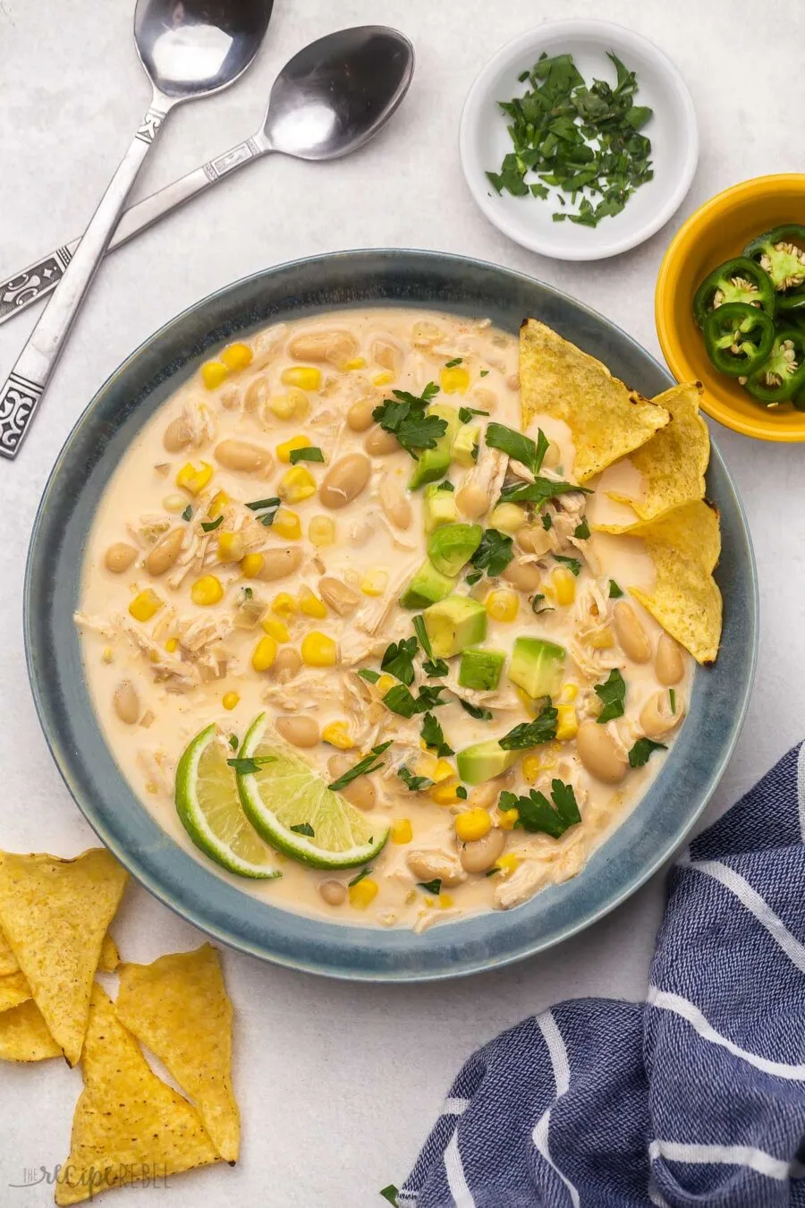 Instant Pot Chicken Chili Soup
