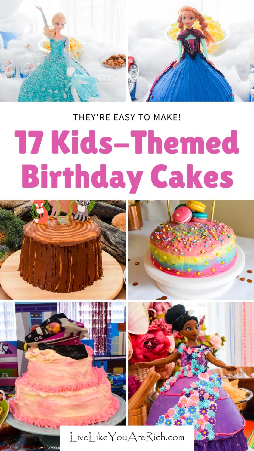 17 Kids-Themed Birthday Cakes