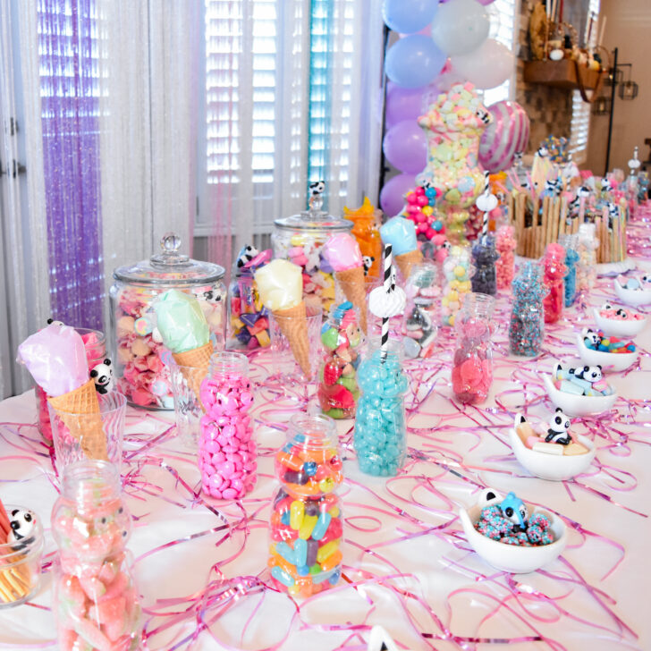 Kids’ Birthday Party Candy Bar