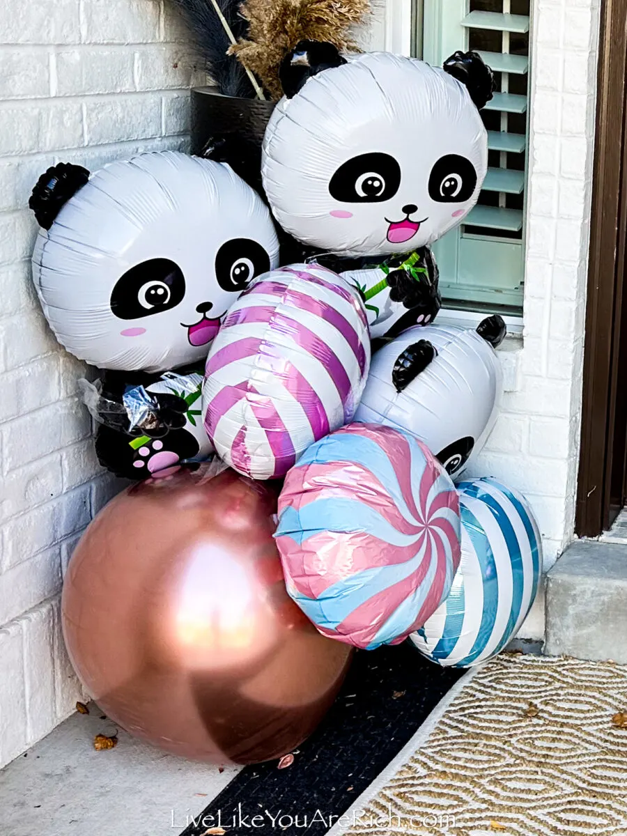 Panda Candy Birthday Party
