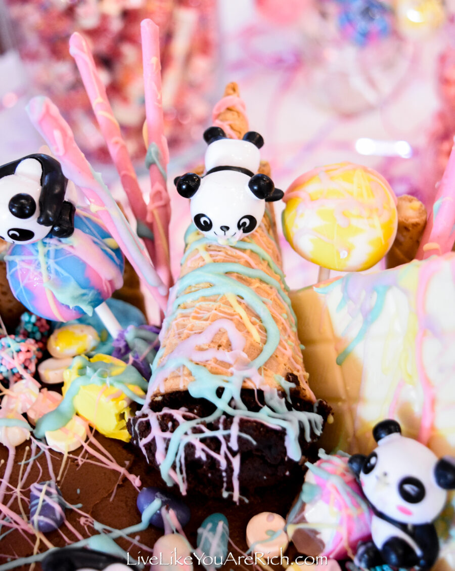 Panda Candy Birthday Party