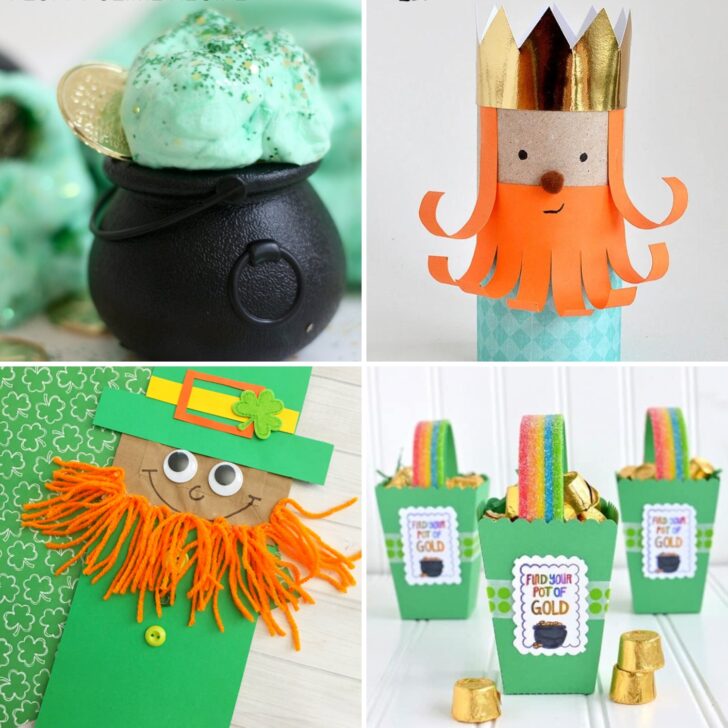 45 Easy and Inexpensive St. Patrick's Day Crafts for Kids