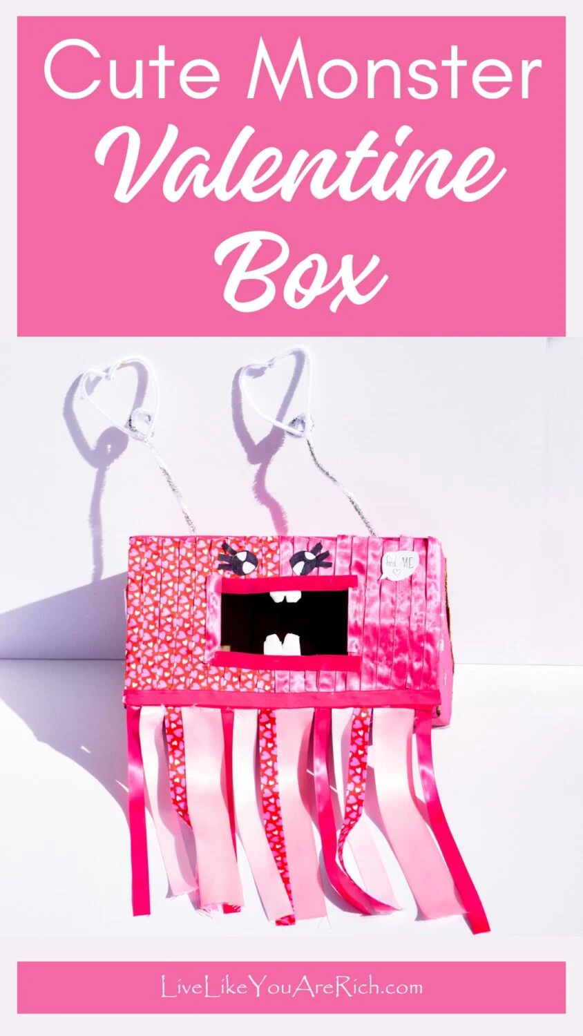 Cute Monster Valentine Box