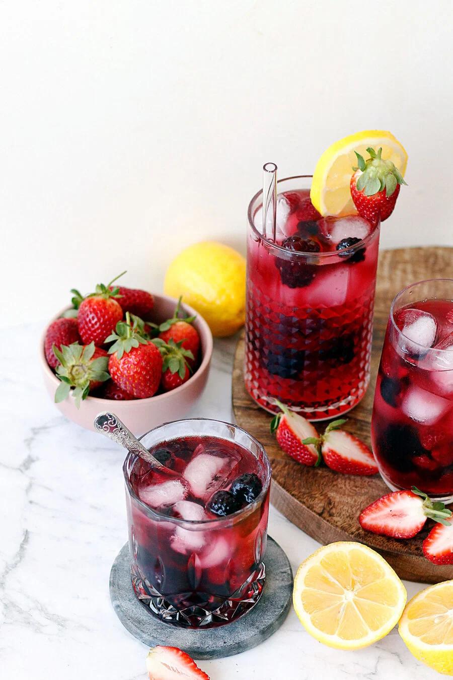 Hibiscus Iced Tea