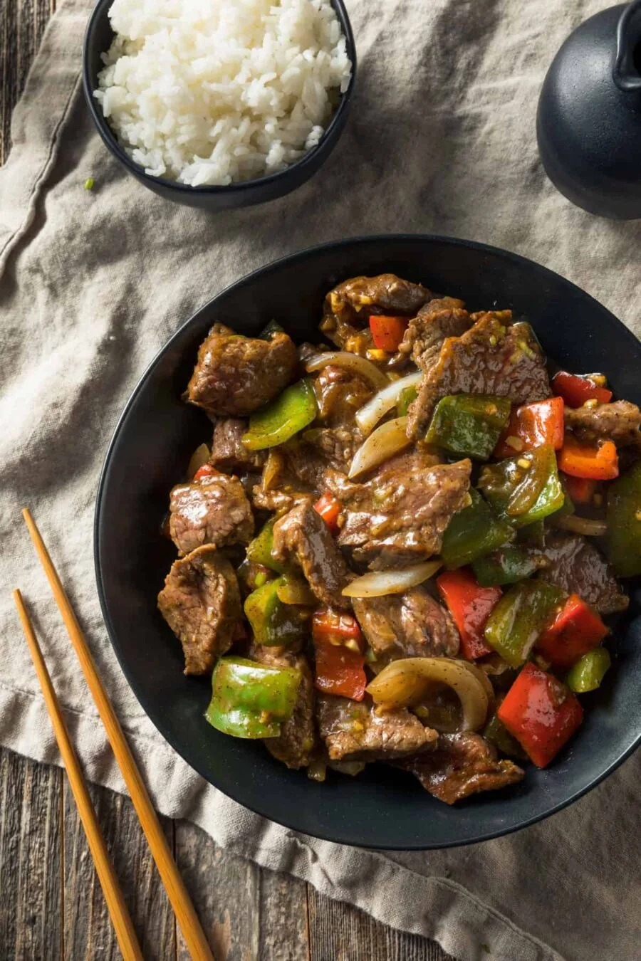 Slow Cooker Pepper Steak