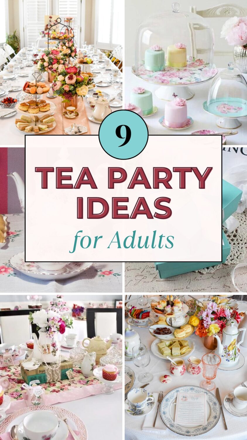9 Tea Party Ideas for Adults