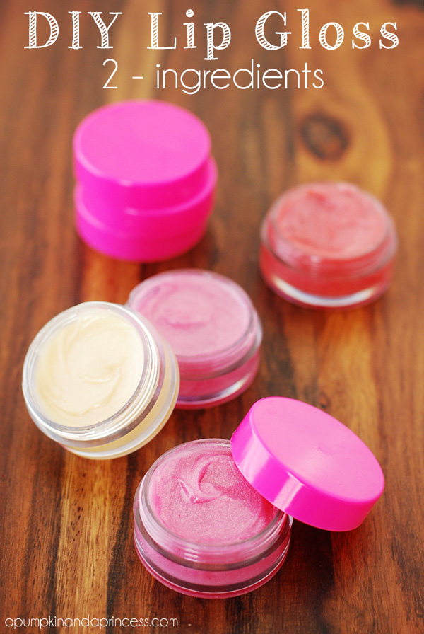 DIY Lip Gloss with only two-ingredients
