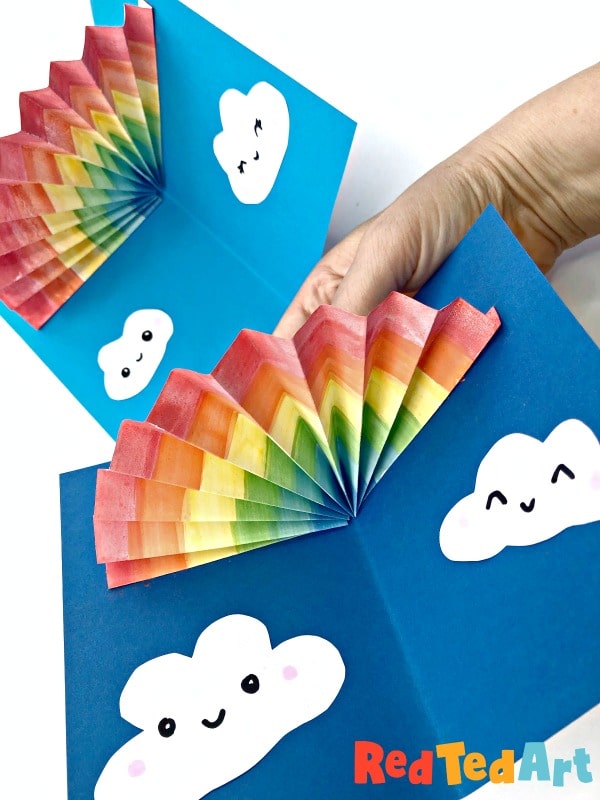 Pop-Up Rainbow Cards