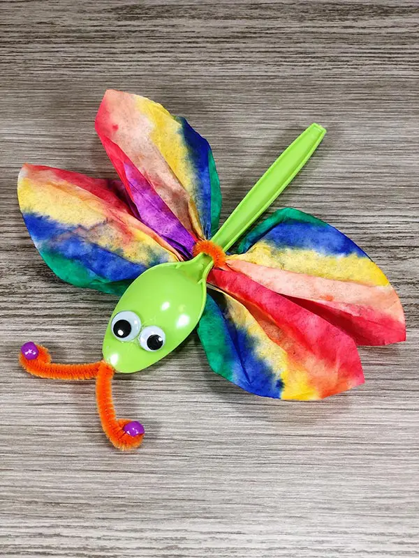Coffee Filter Dragonfly
