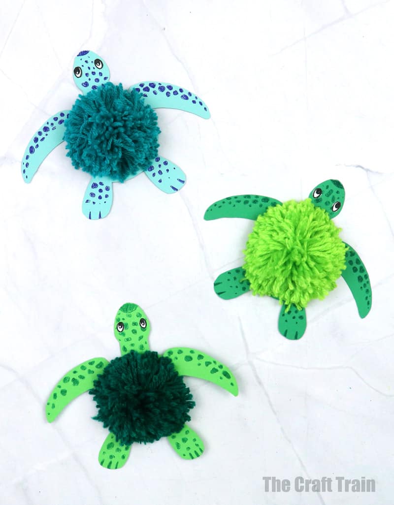Pom Pom Turtle