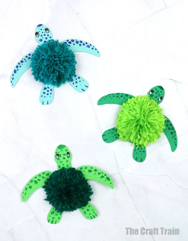 Pom Pom Turtle