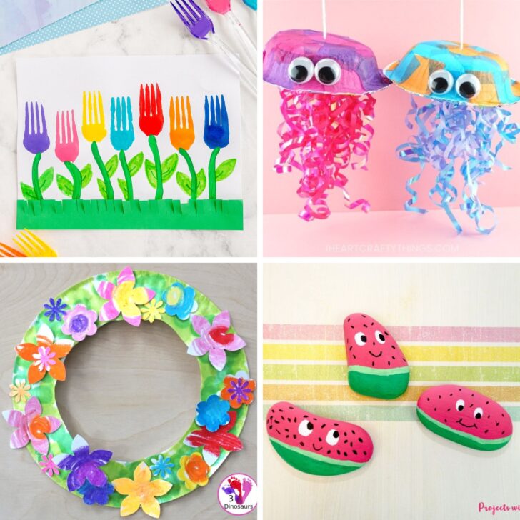 25 Fun and Easy Summer Crafts for Kids