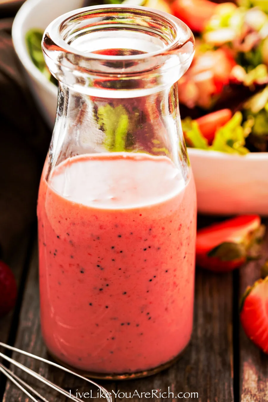 Strawberry Poppy Seed Salad Dressing