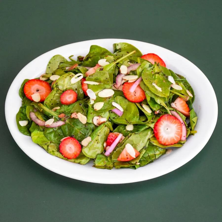 Strawberry Spinach Salad