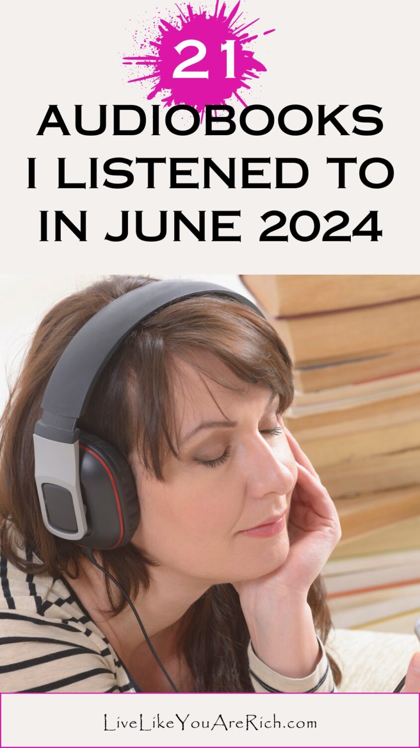 21 Audiobooks I Listened To In June 2024