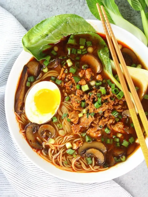 Easy Chicken Miso Ramen