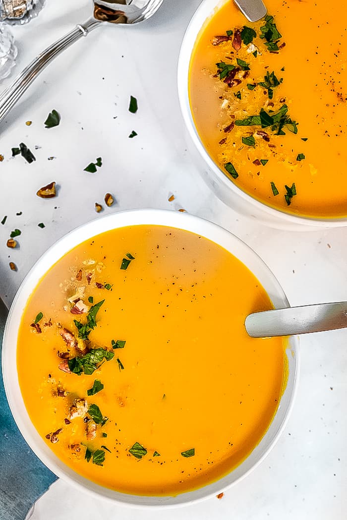 Roasted Sweet Potato Soup