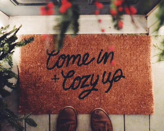 Come In + Cozy Up Mat