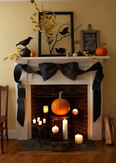 Crepe Paper Mantel