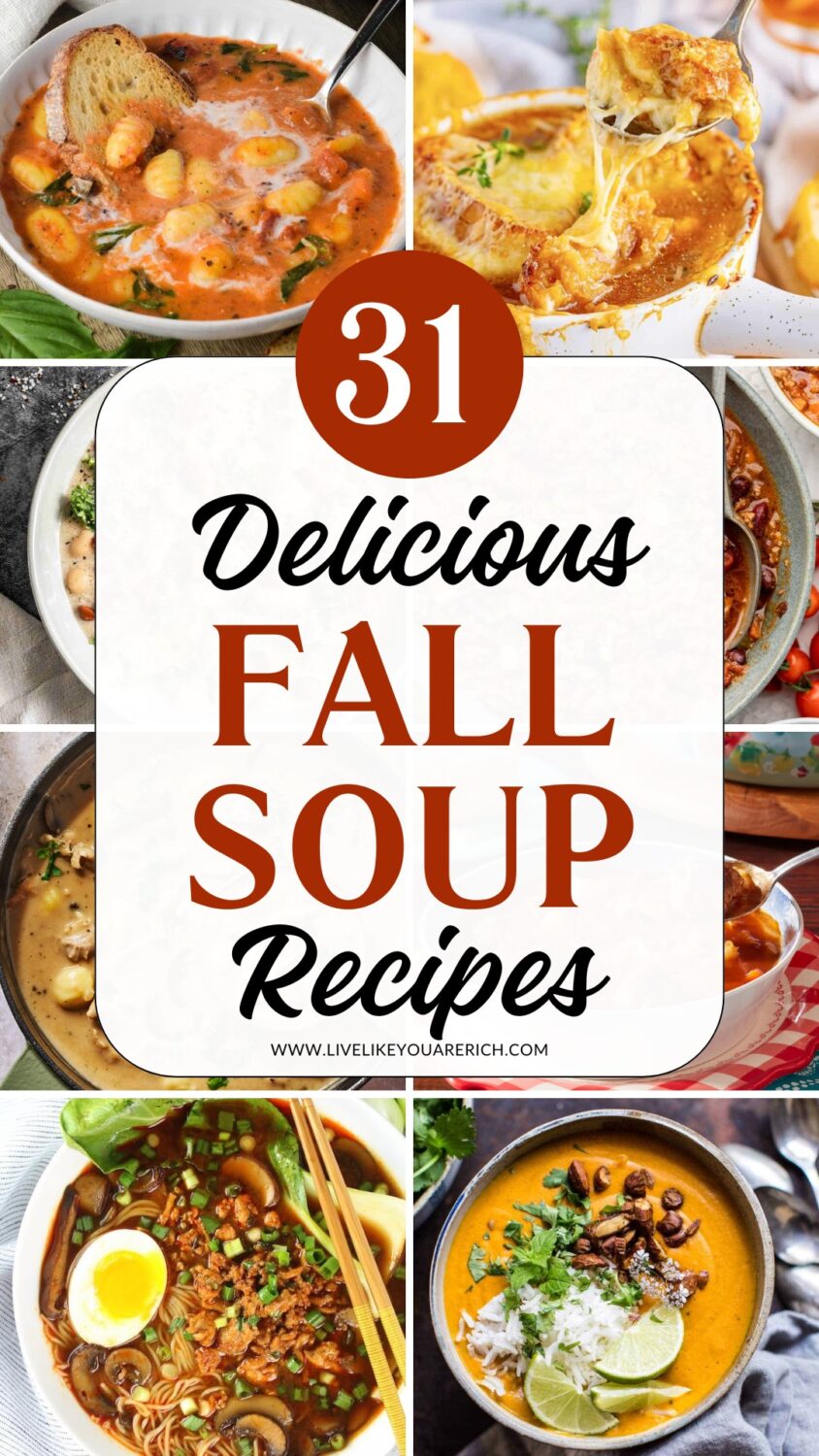 31 Delicious Fall Soup Recipes